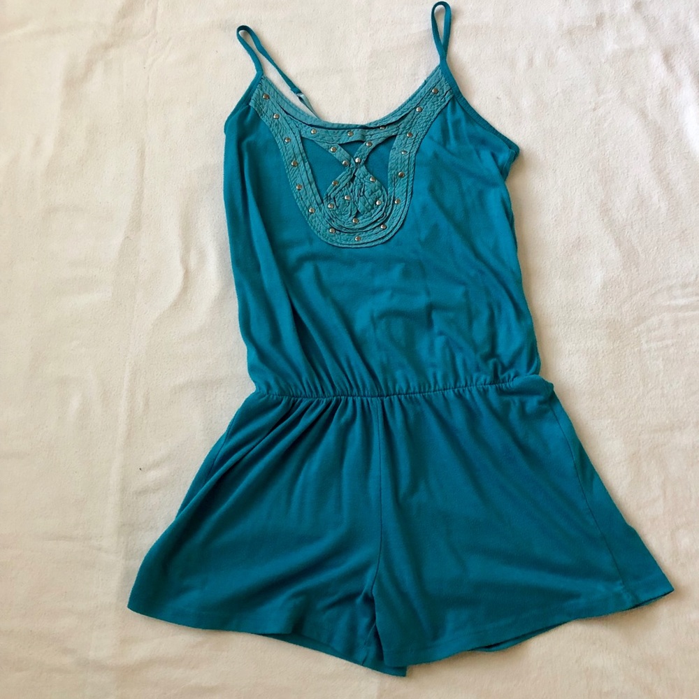 Turquoise romper